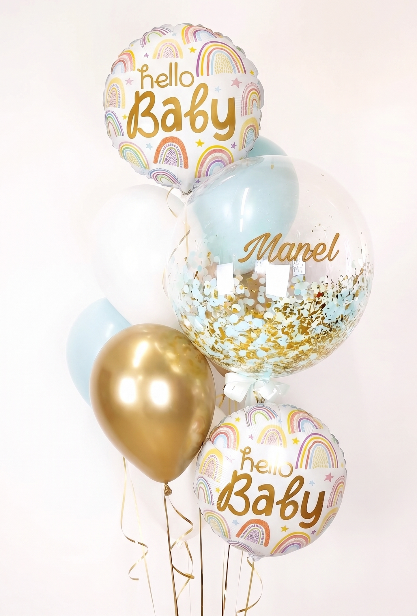"Baby Boy" balloon bouquet