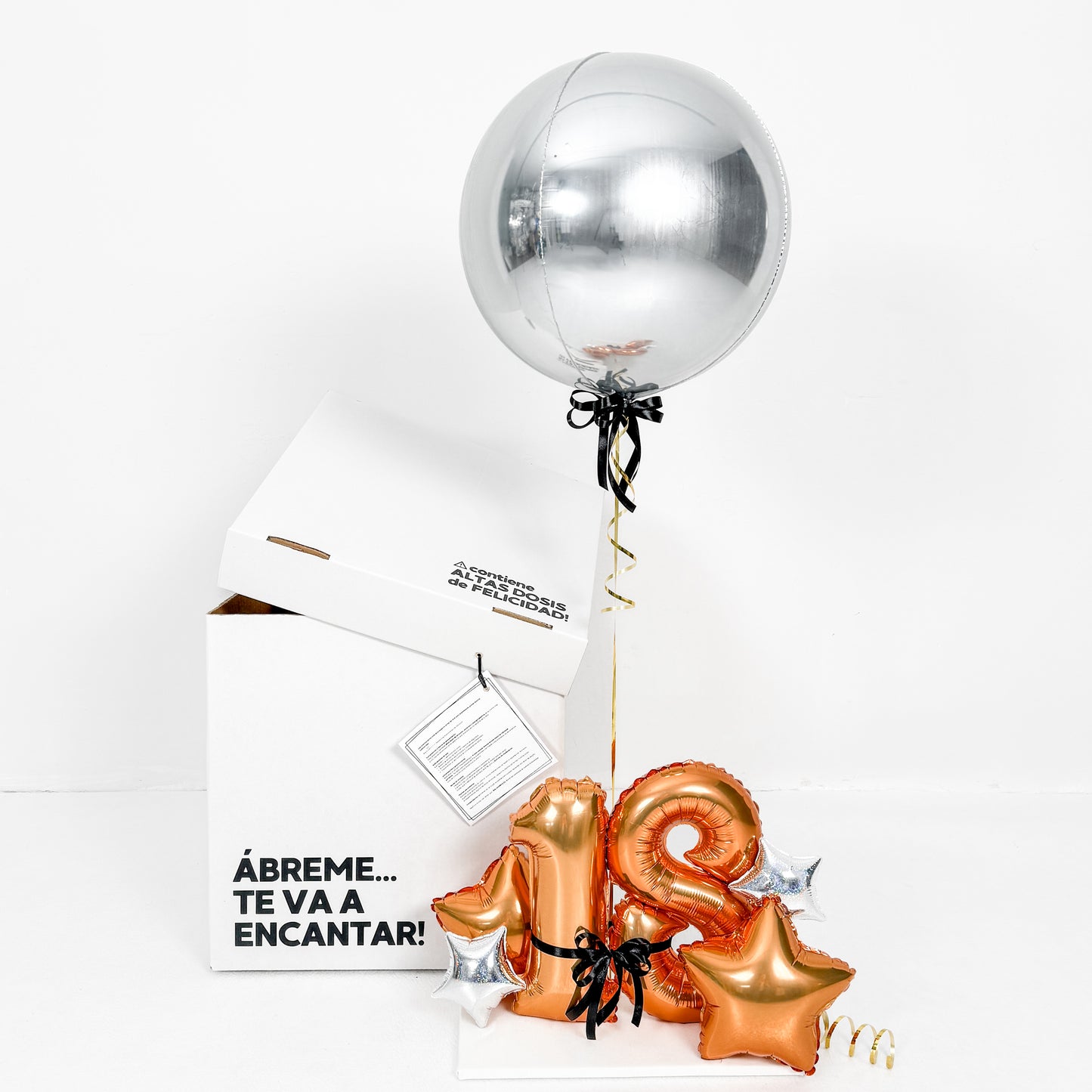 Balloon Box Gold