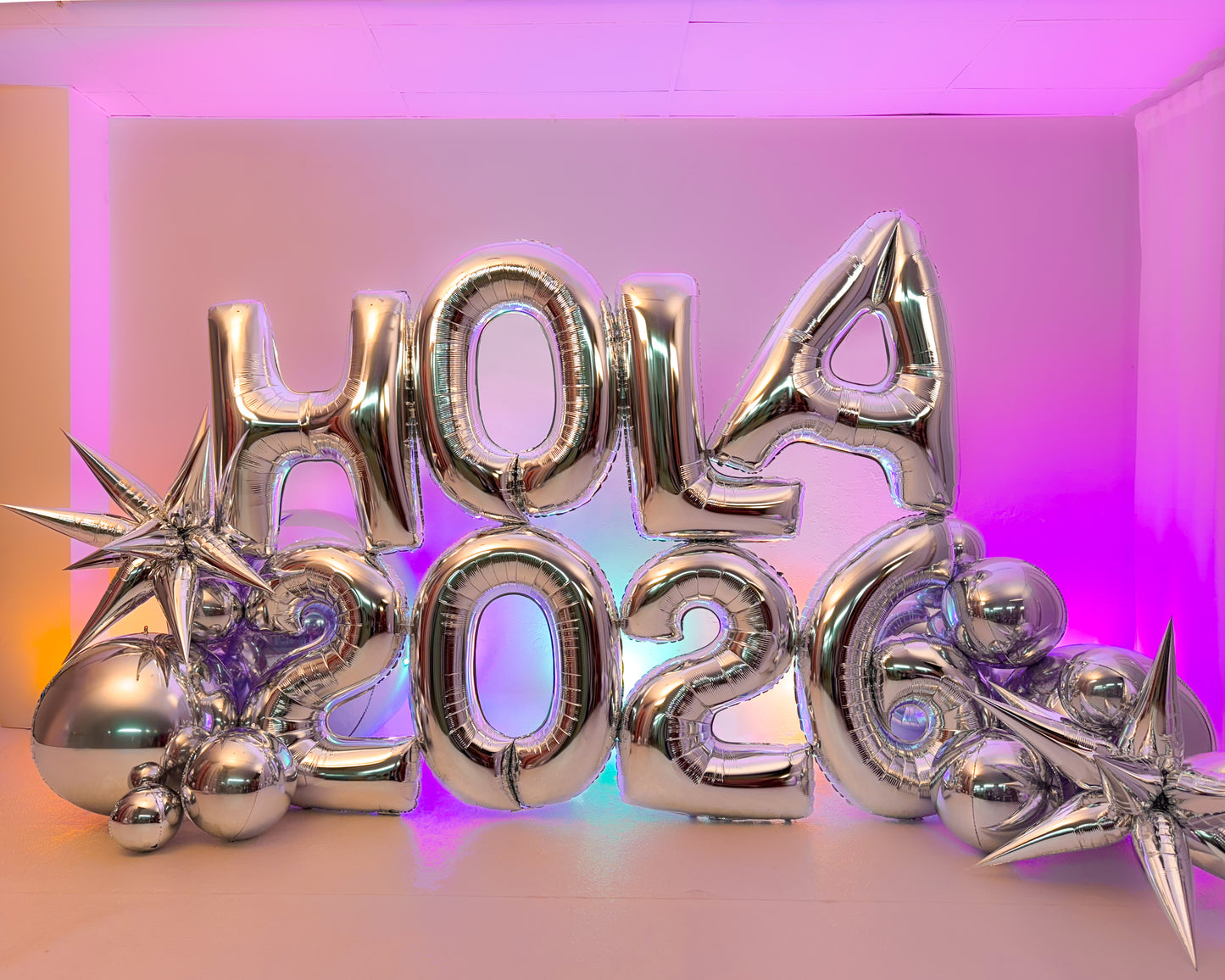 Photocall Hola 2026
