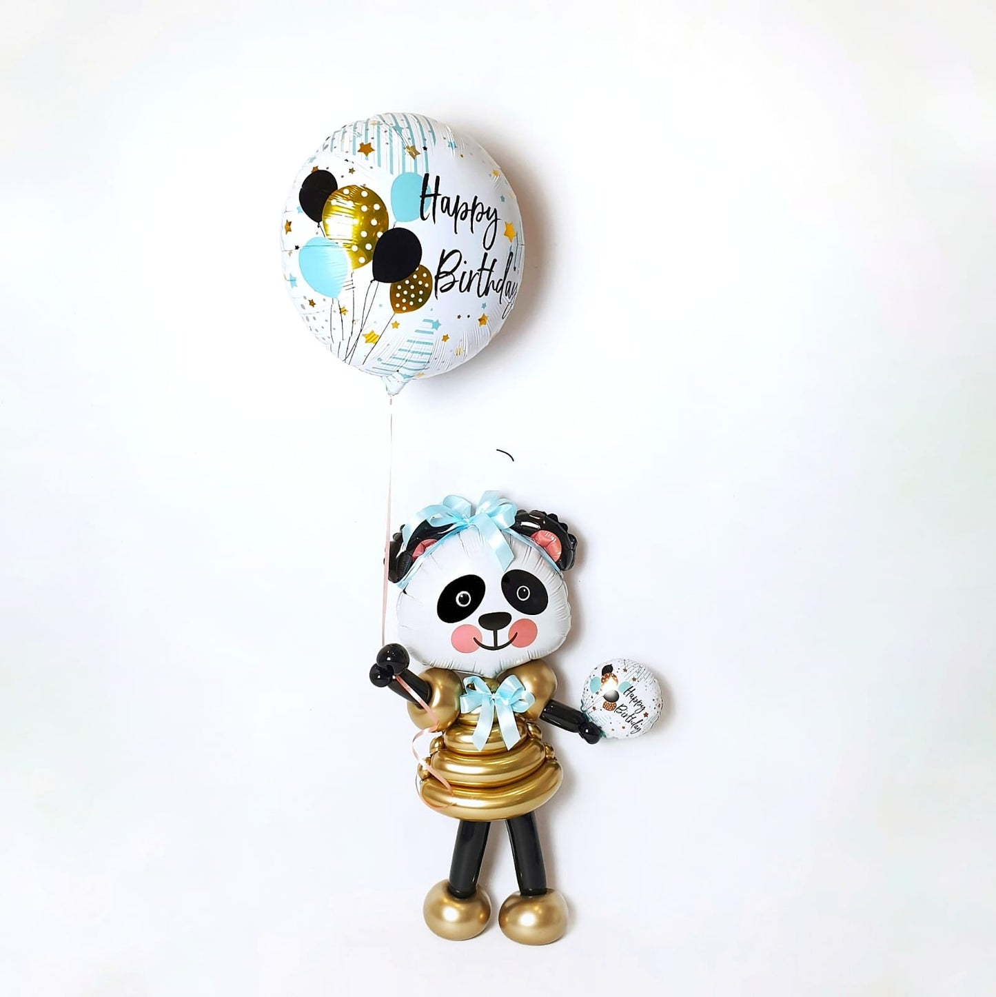 Arrangement of balloons "Panda"