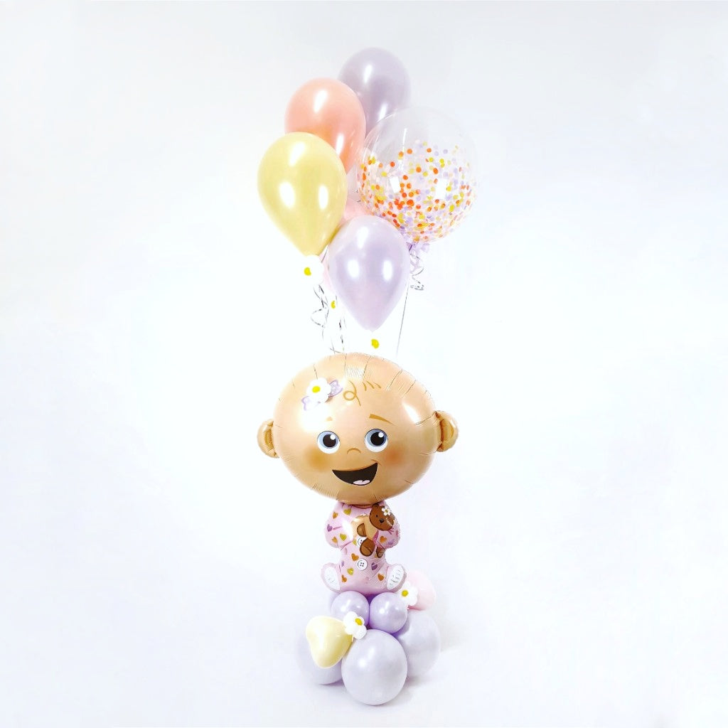 Balloon bouquet "Baby colors"