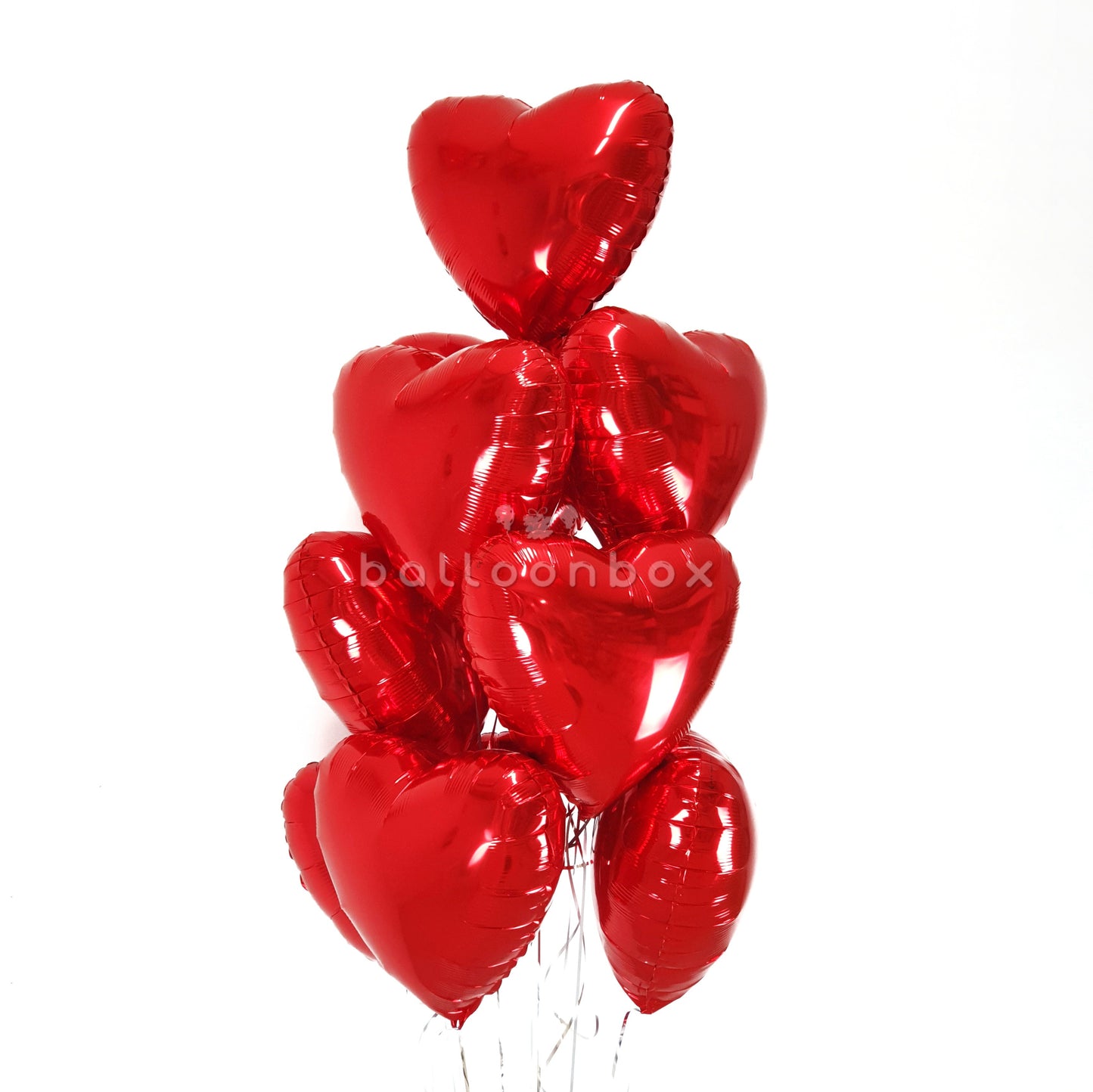 "I love you" balloon bouquet