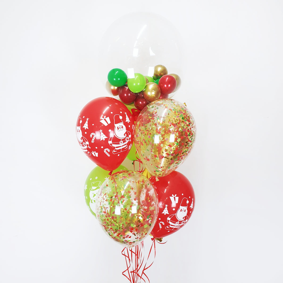 Bouquet de globos Santa Claus