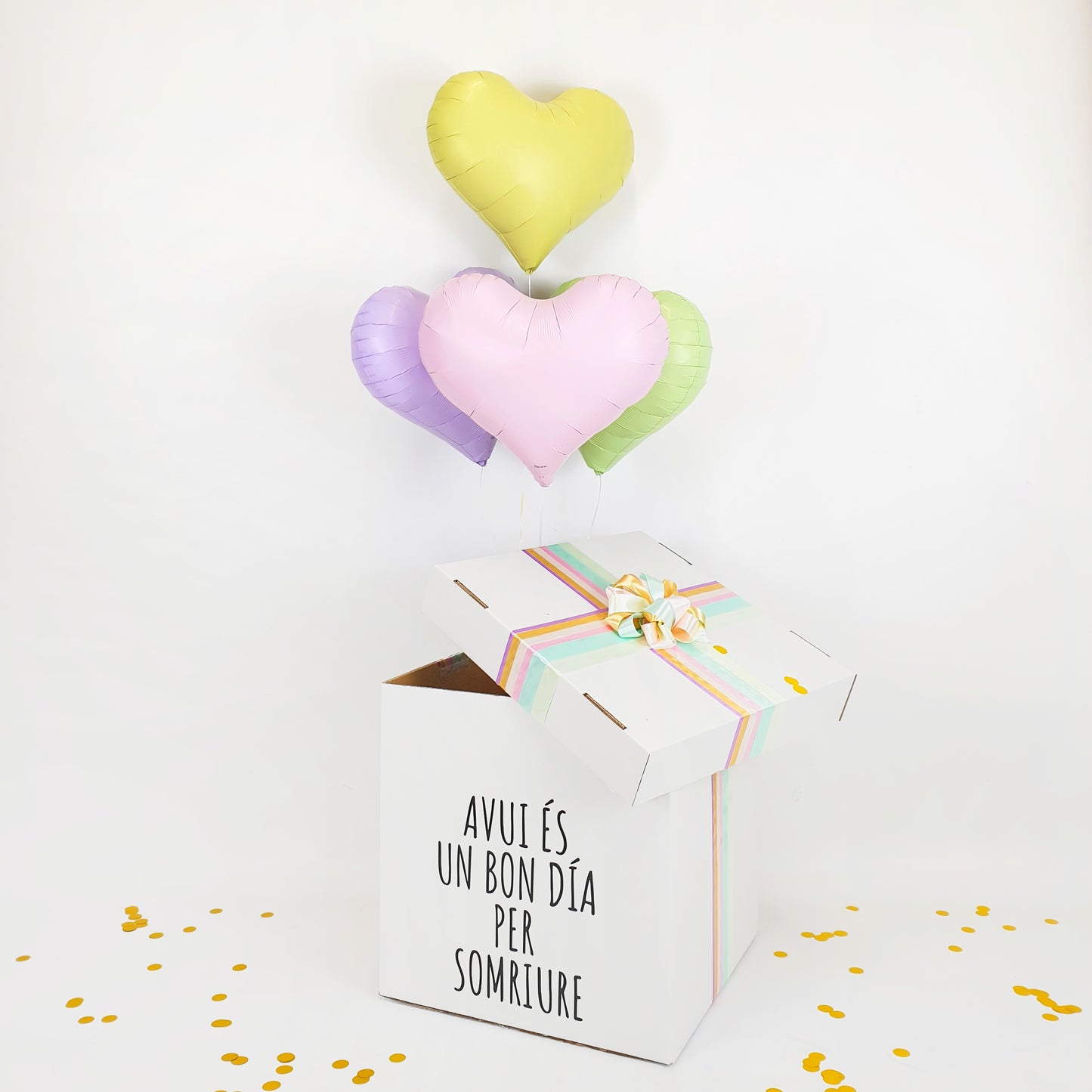 Balloon Box "Avui is a good day for sleep"
