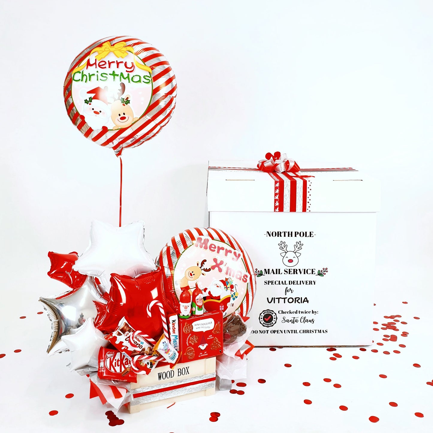 Sweet Balloon Box North Pole