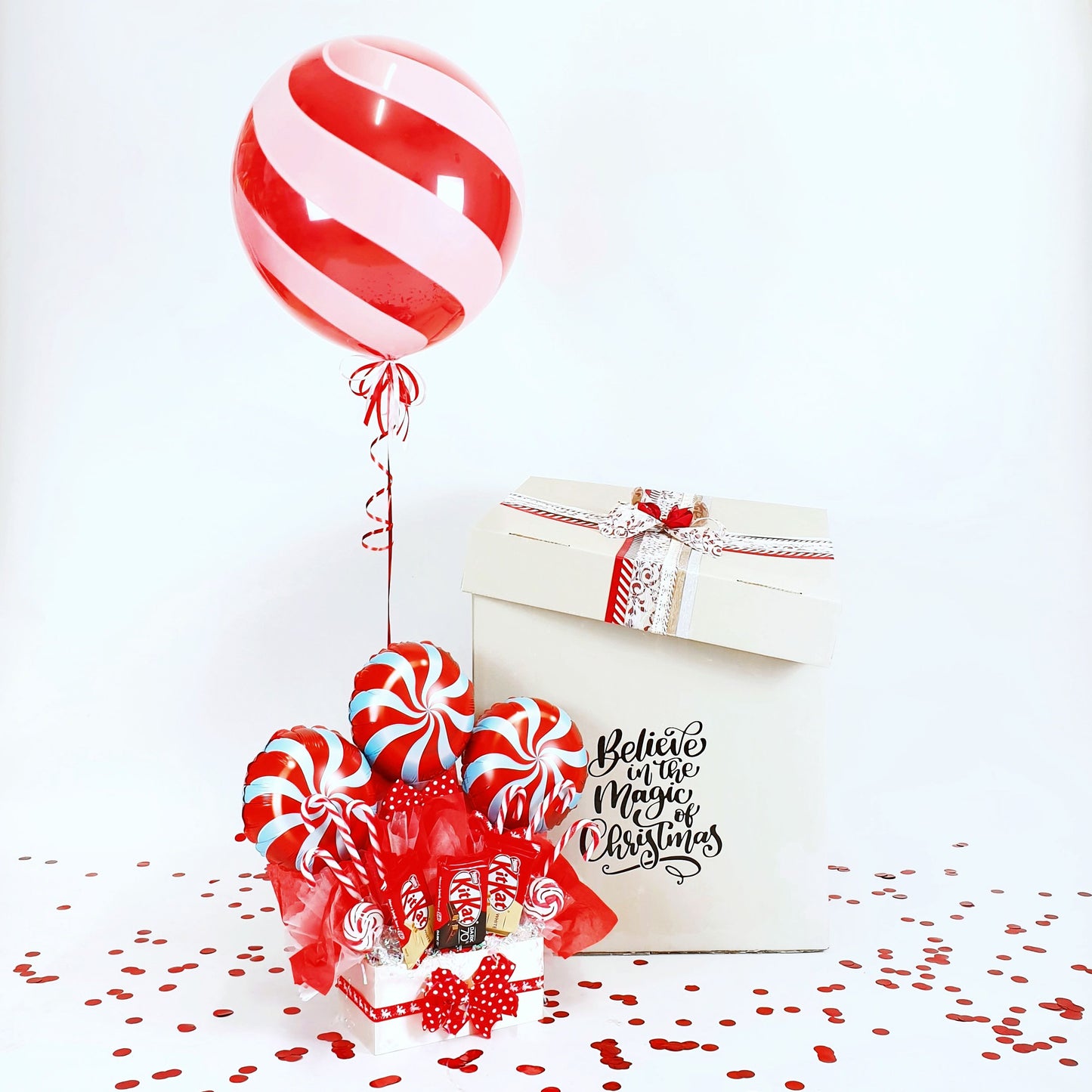 Sweet Balloon Box "Believe in the magic Christmas"