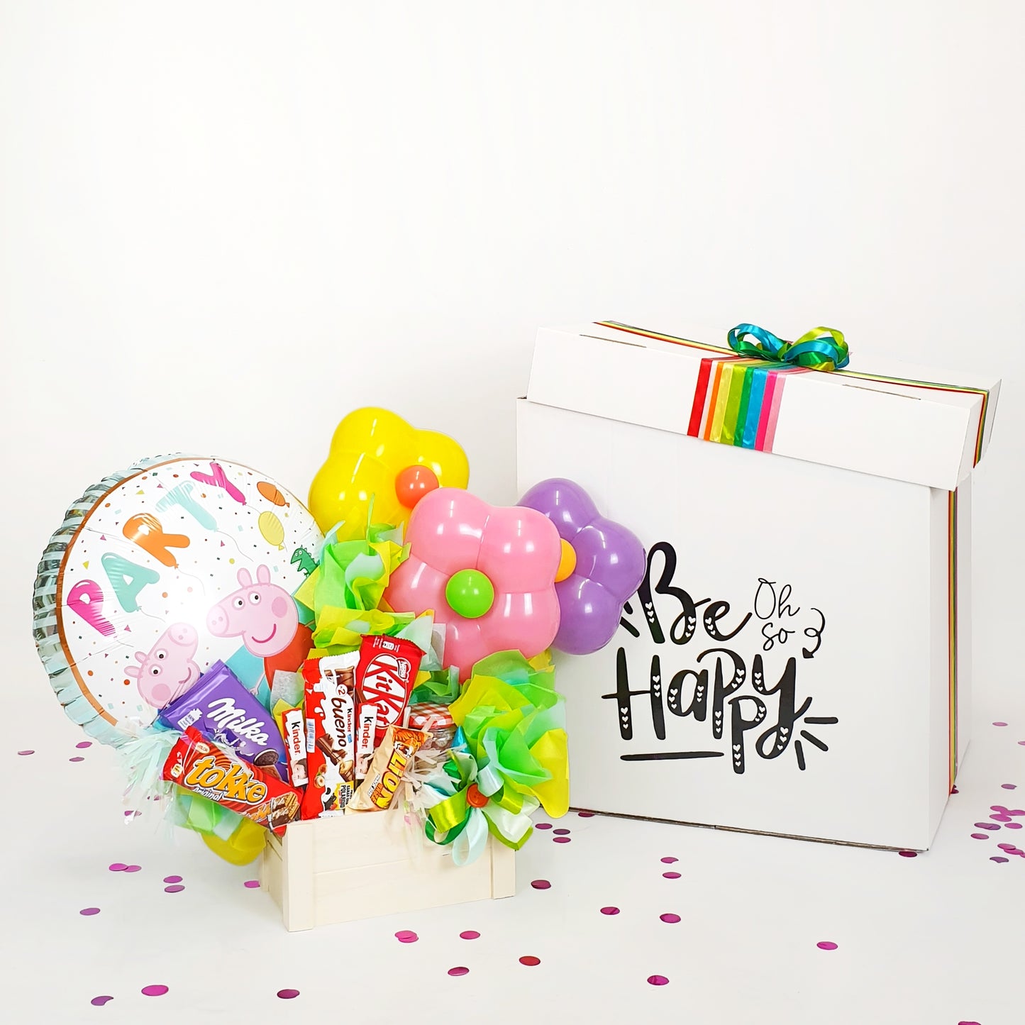 Sweet Balloon Box "Peppa Pig"
