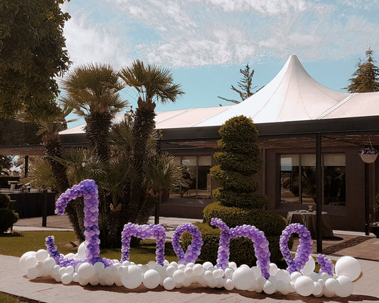 Escultura de globos para cumpleaños infantiles