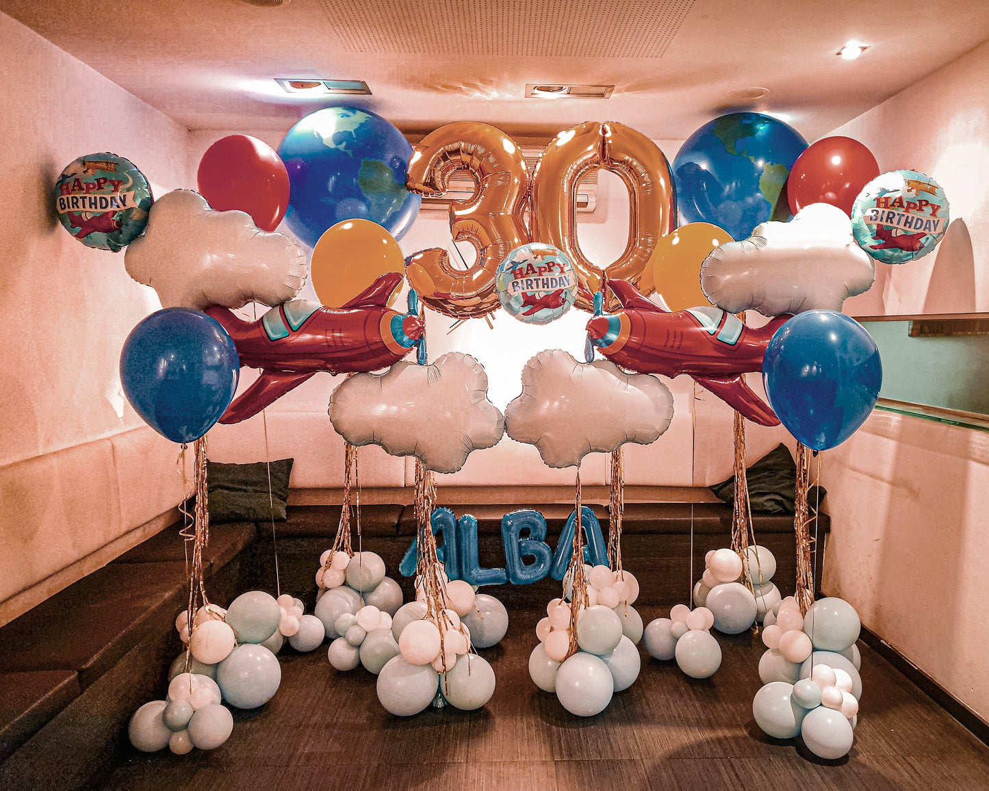 Decoracion cumpleaños de adulto