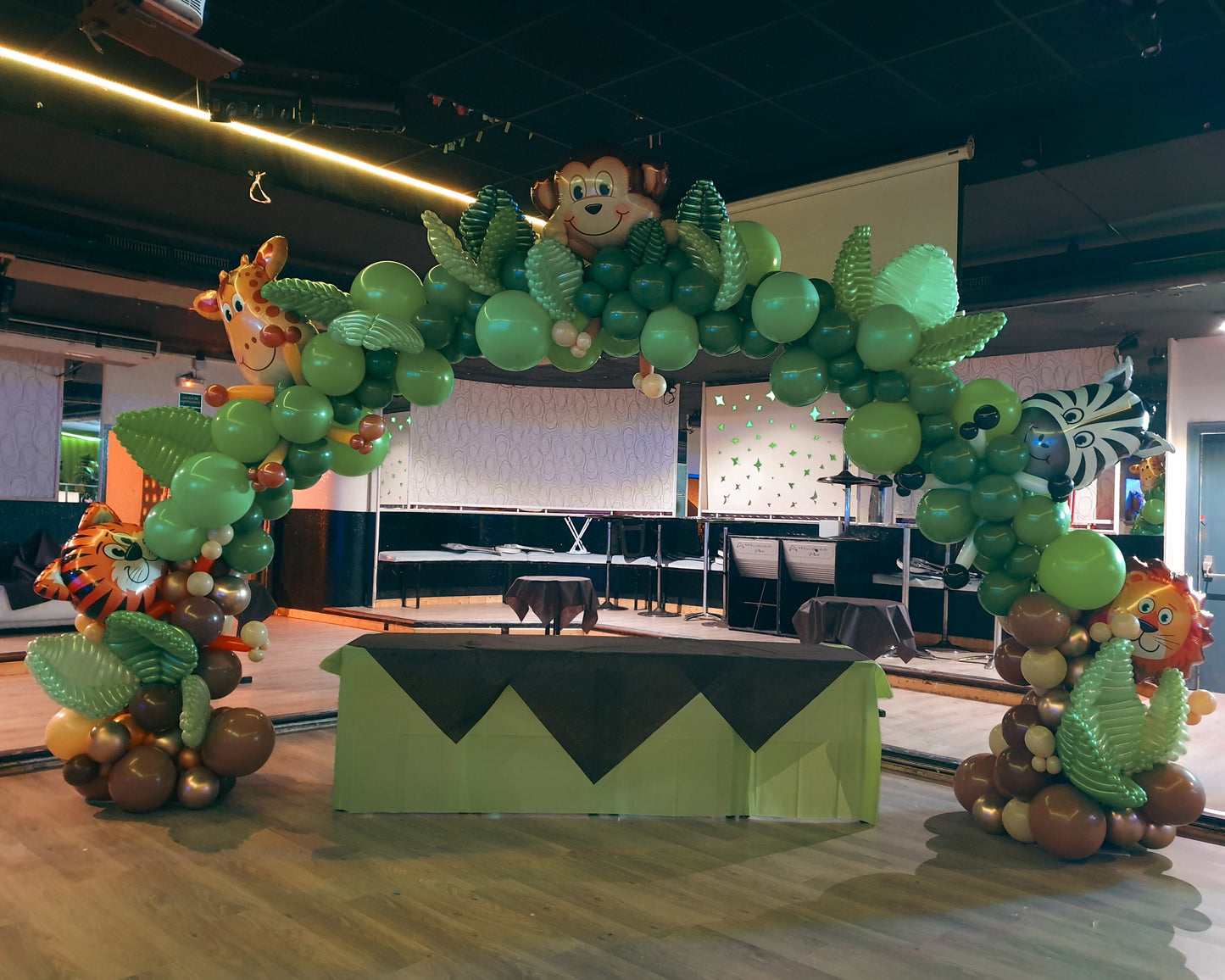 Arco de globos para cumpleaños infantiles