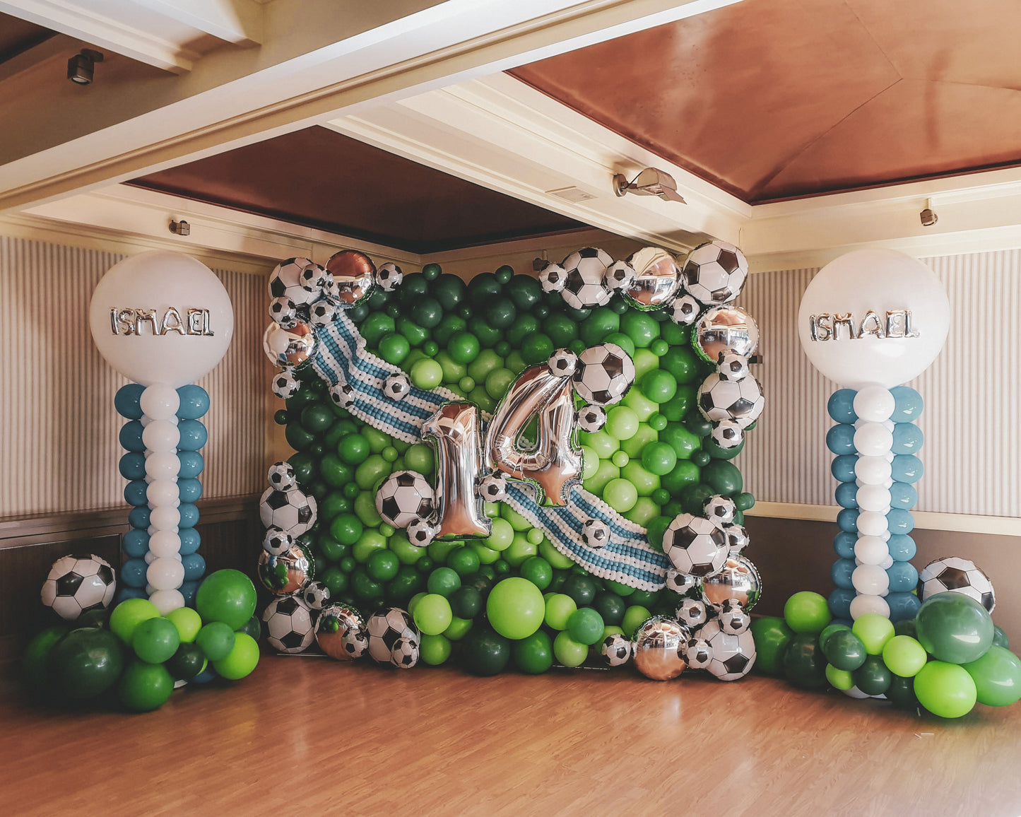 Arco de globos para cumpleaños infantiles