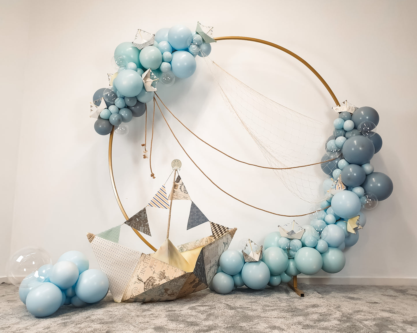 Arco de globos para cumpleaños infantiles