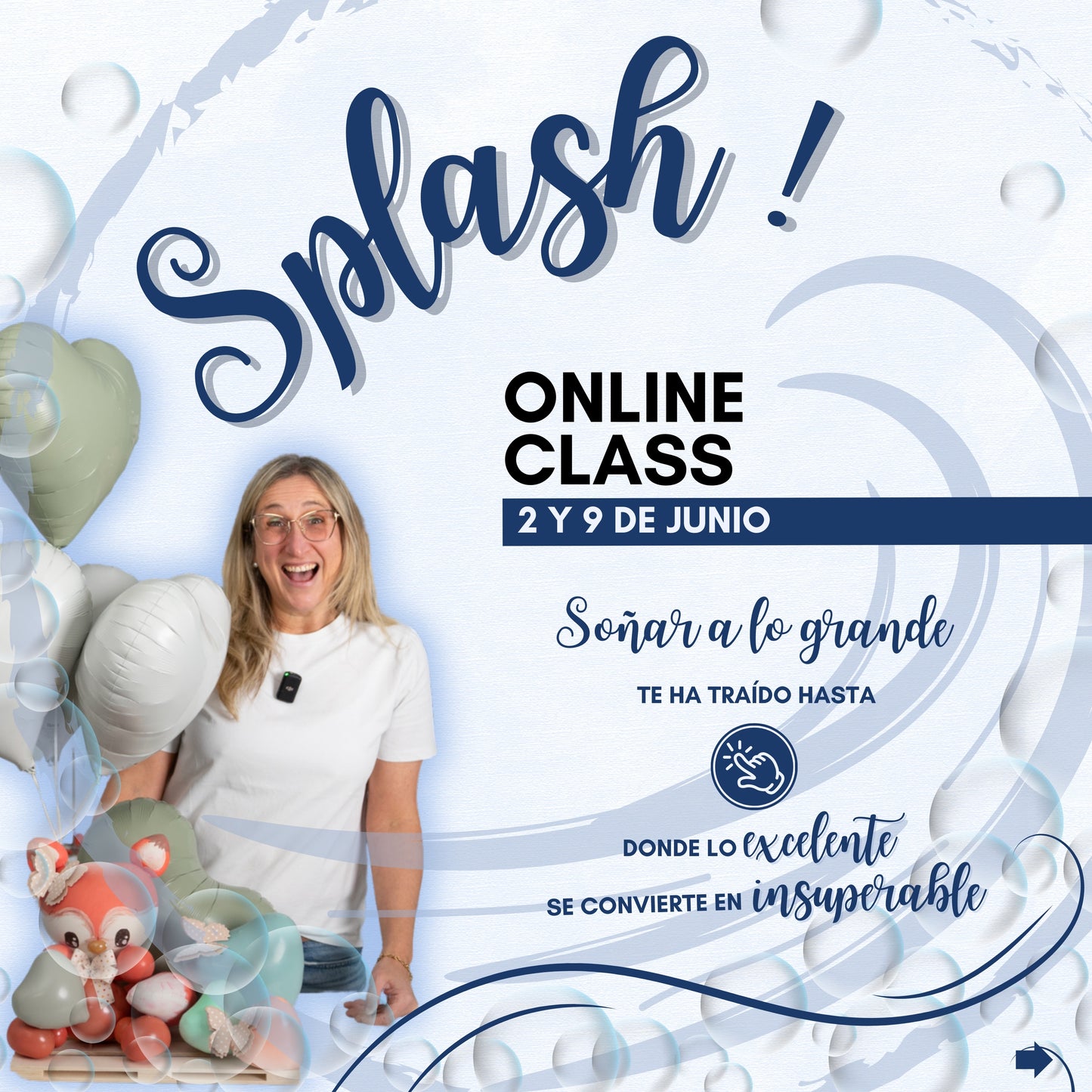 Curso online "Splash"  2 y 9 de Junio 2024