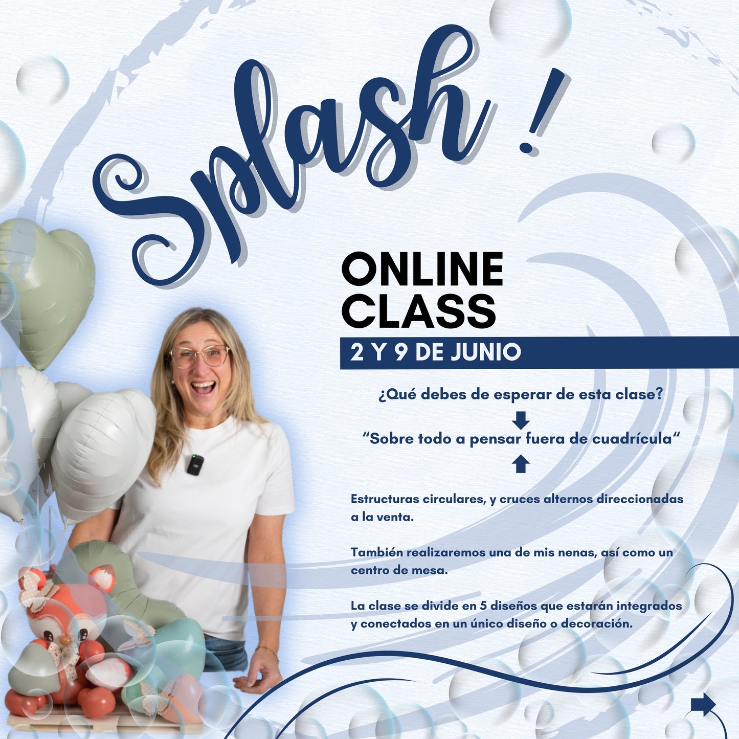 Curso online "Splash"  2 y 9 de Junio 2024