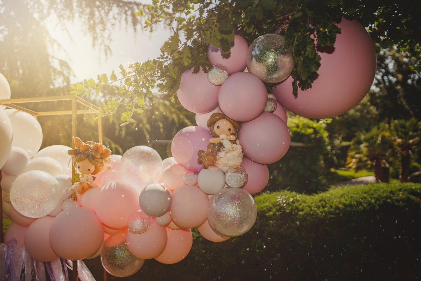 Arco de globos para cumpleaños infantiles