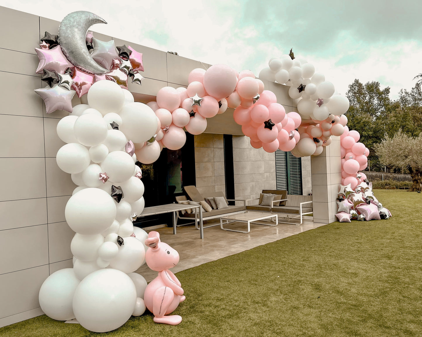 Arco de globos para cumpleaños infantiles