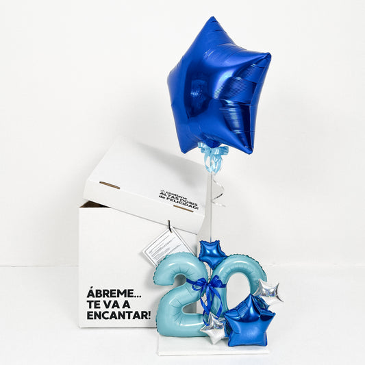 Balloon Box Azul