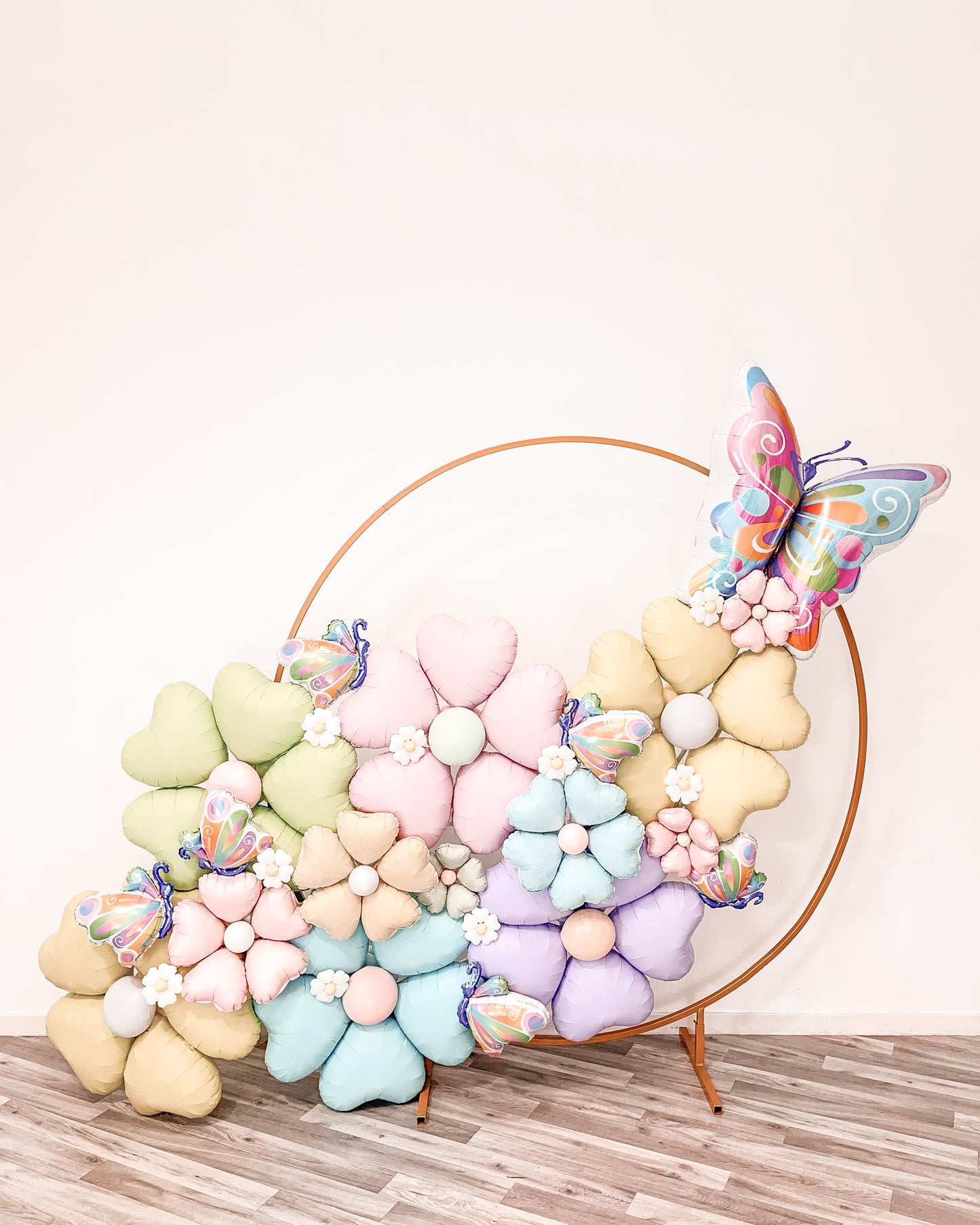 Arcos y semi arcos de globos (Contáctanos para un presupuesto personalizado).
