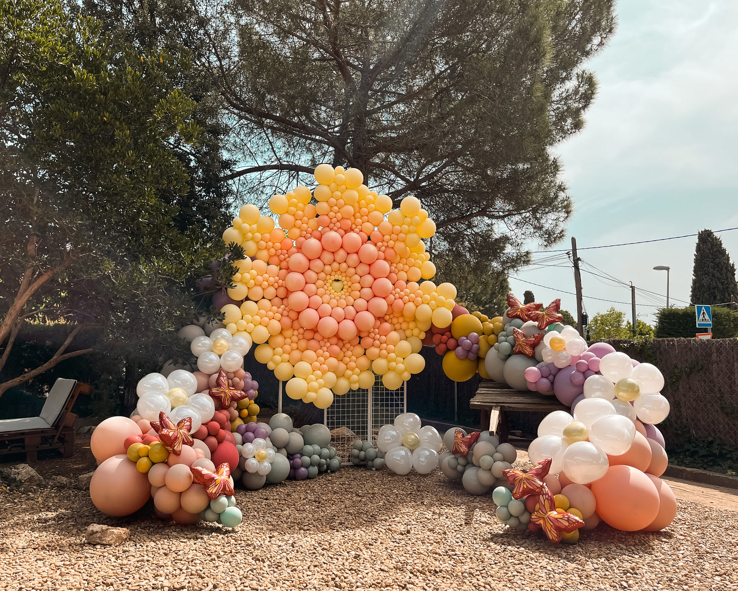 Arco de globos para cumpleaños infantiles