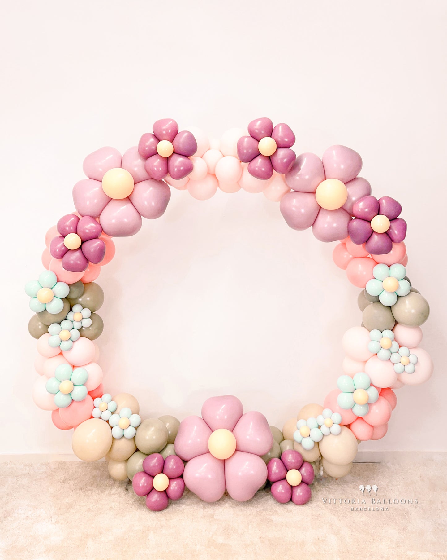 Arcos y semi arcos de globos (Contáctanos para un presupuesto personalizado).