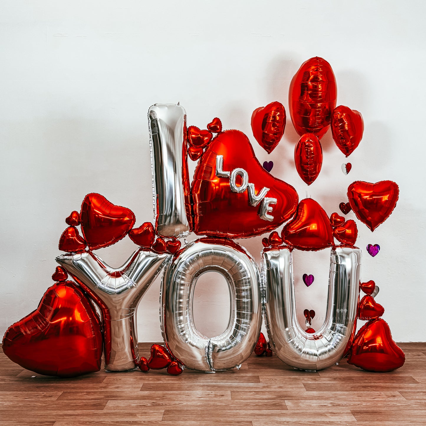 Kit Balloon Premium “I LOVE YOU” – 200 cm x 180 cm