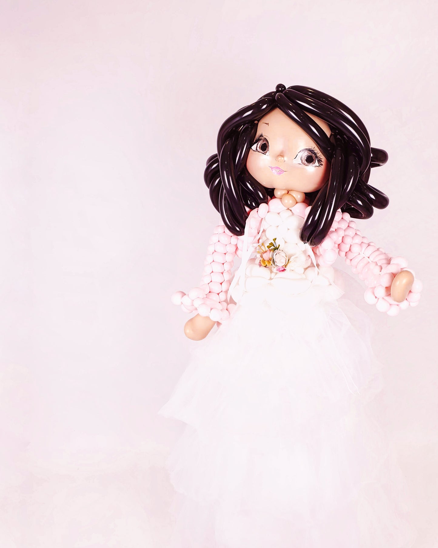 Muñeca de Comunión premium de globos personalizada: