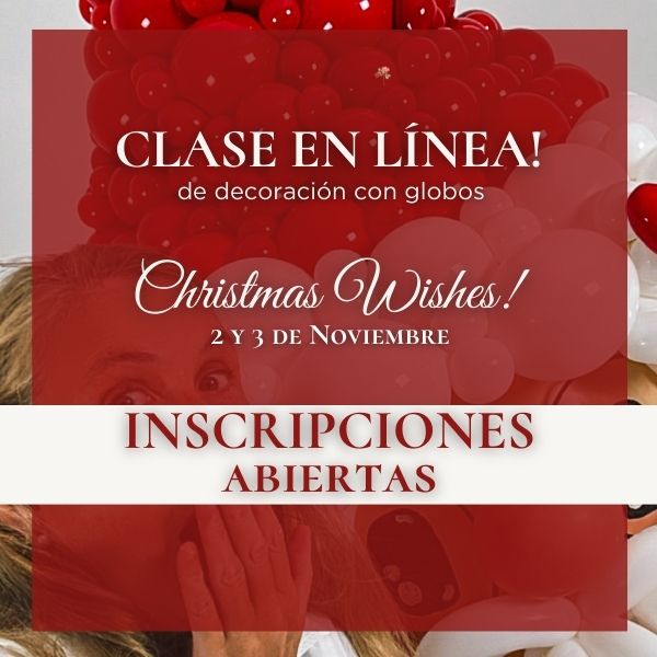 Clase en Línea Christmas Wishes 2 y 3 noviembre 2025