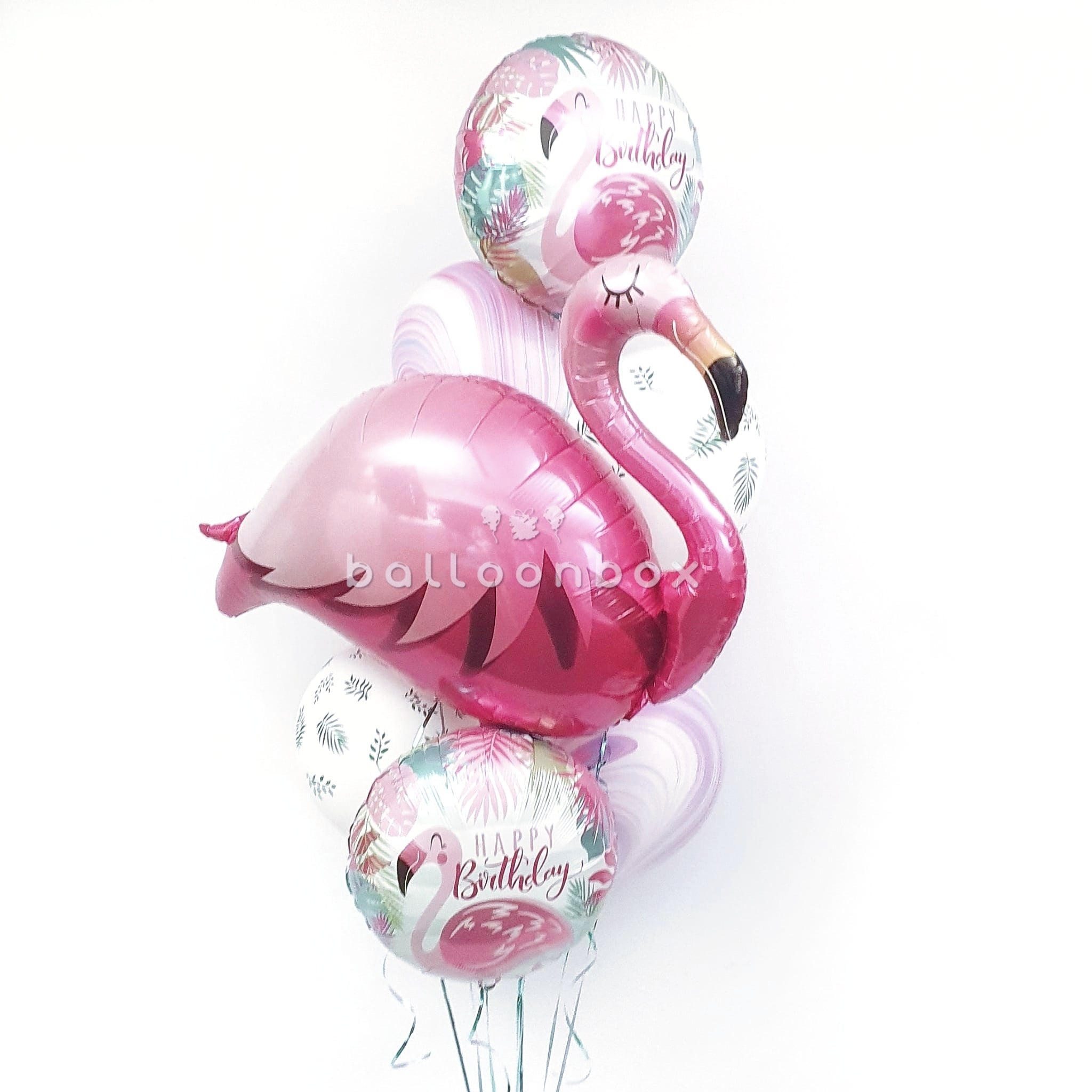"Flamingo" balloon bouquet