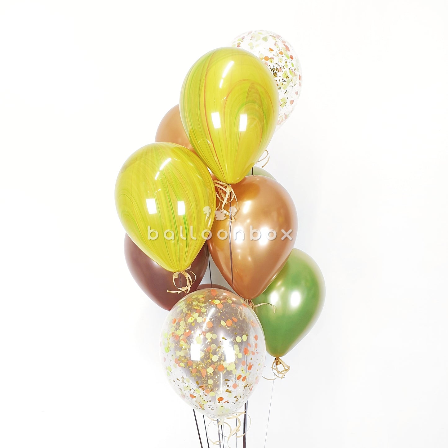 "Kiwi" balloon bouquet