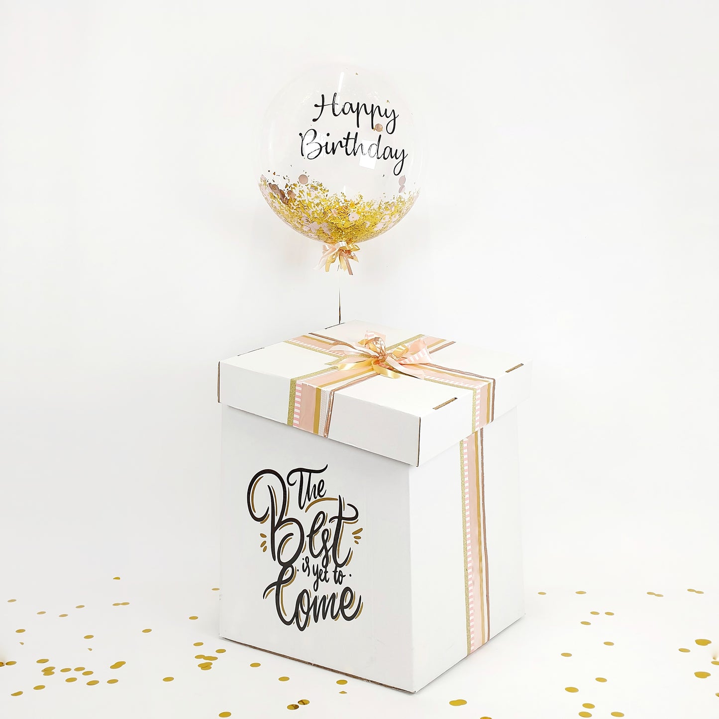 Balloon Box "The best is yet to come"