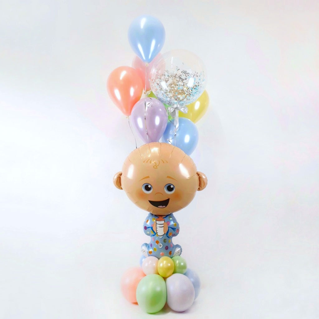 Balloon bouquet "Baby colors"