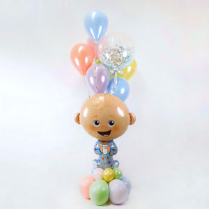 Open image in slideshow, Balloon bouquet &quot;Baby colors&quot;
