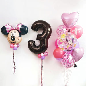 Abrir la imagen en la presentación de diapositivas, Balloon Kit Minnie Mouse
