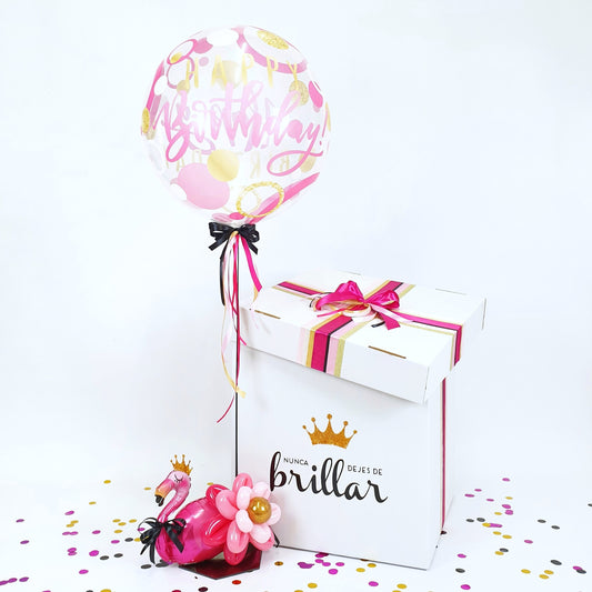 Balloon Box "Never stop shining"