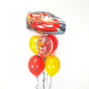 Abrir la imagen en la presentación de diapositivas, Bouquet de globos &quot;Cars&quot;
