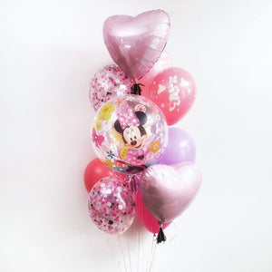 Open image in slideshow, Balloon bouquet &quot;Minnie&quot;
