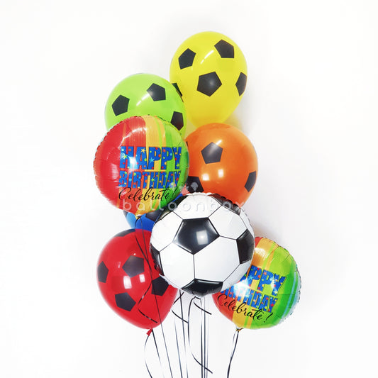 Football balloon bouquet