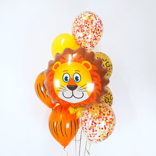 Lion balloon bouquet