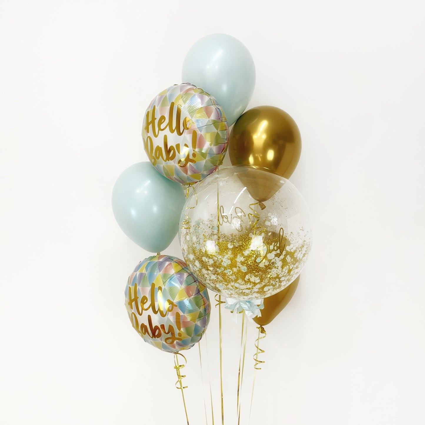 Bouquet de globos Hello Baby