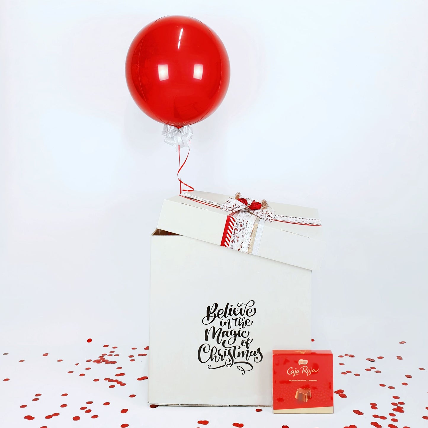 Big Balloon Box "Believe in the magic Christmas"