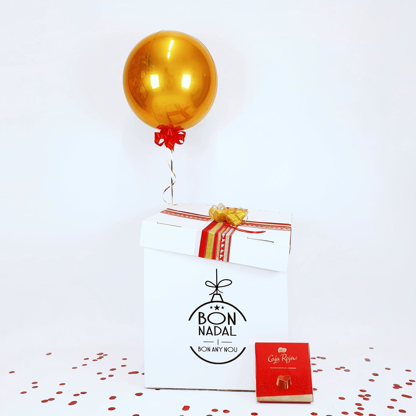 Big Balloon Box "Bon Nadal"