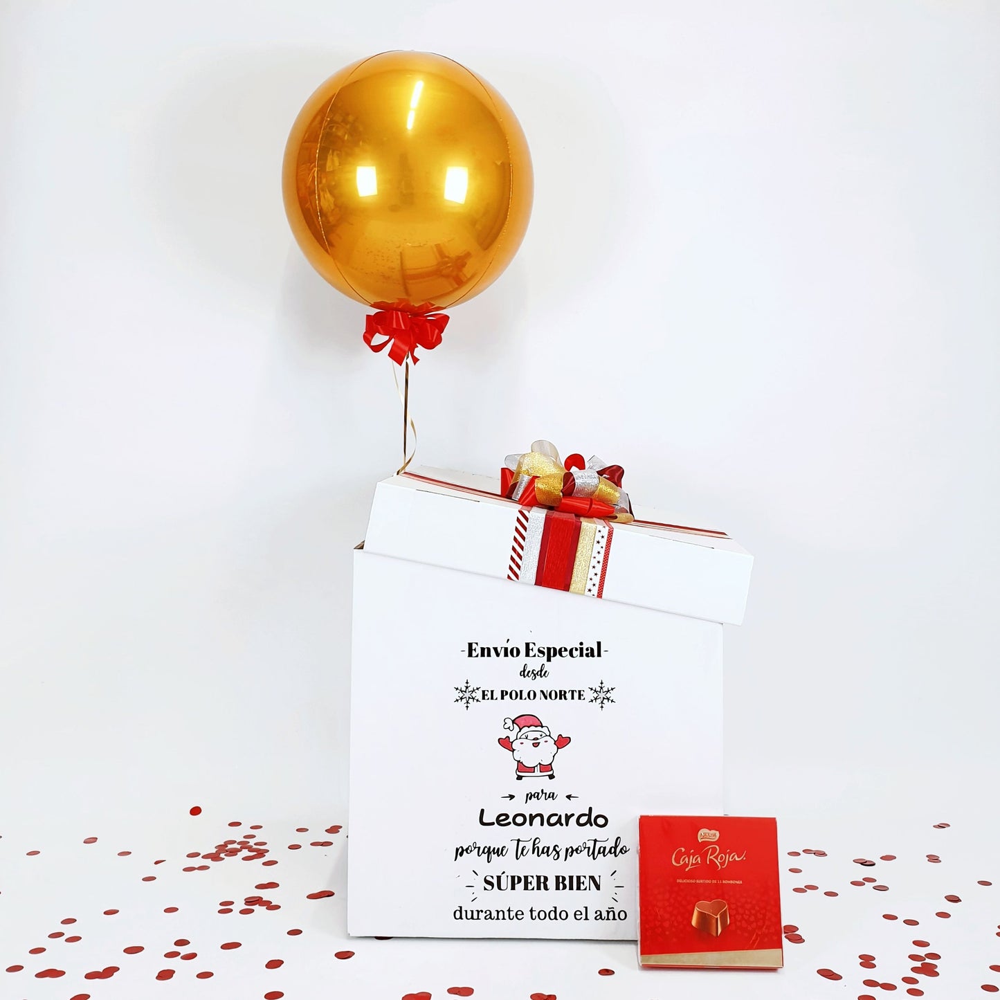 Big Balloon Box "Special delivery from the North Pole"