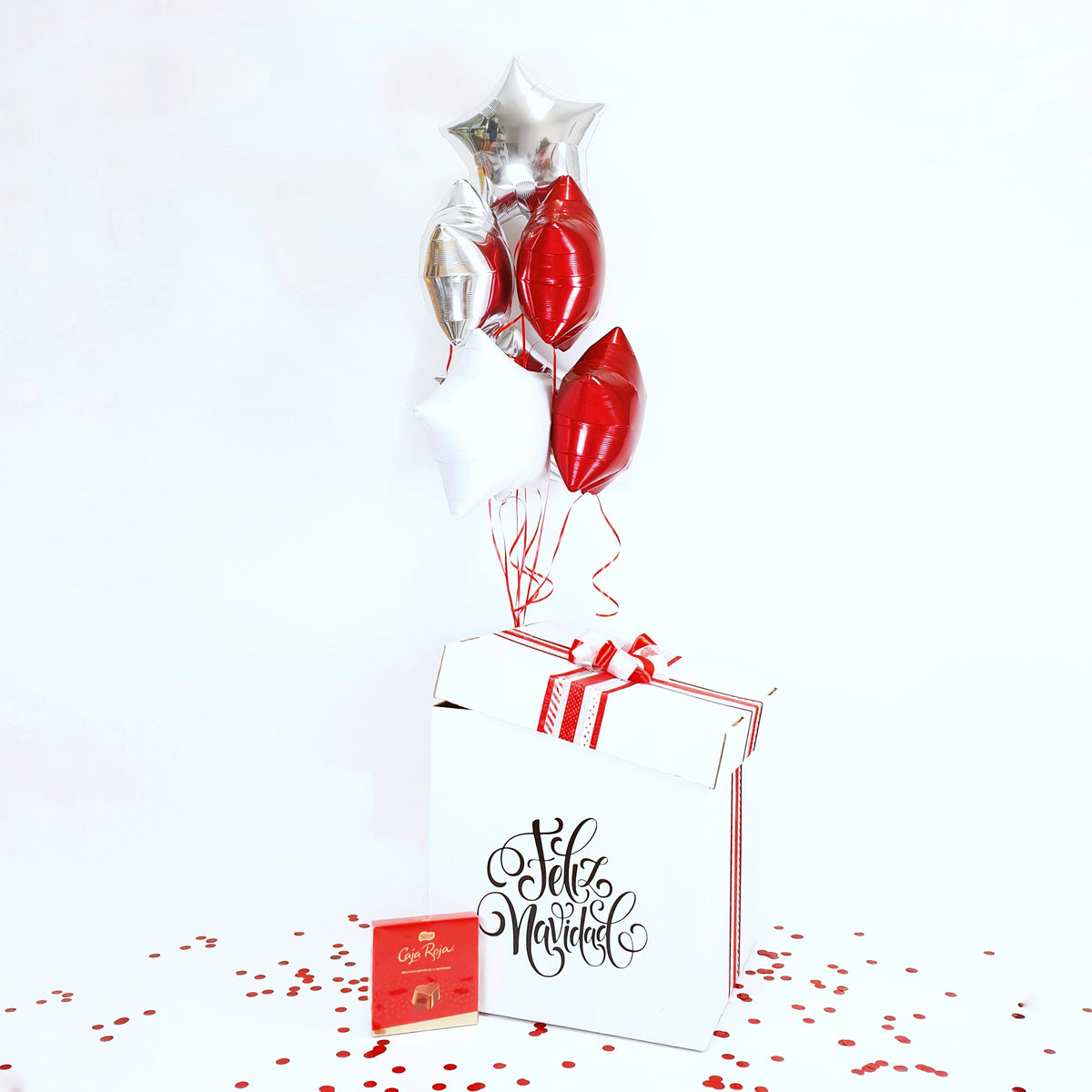 Big Balloon Box Merry Christmas