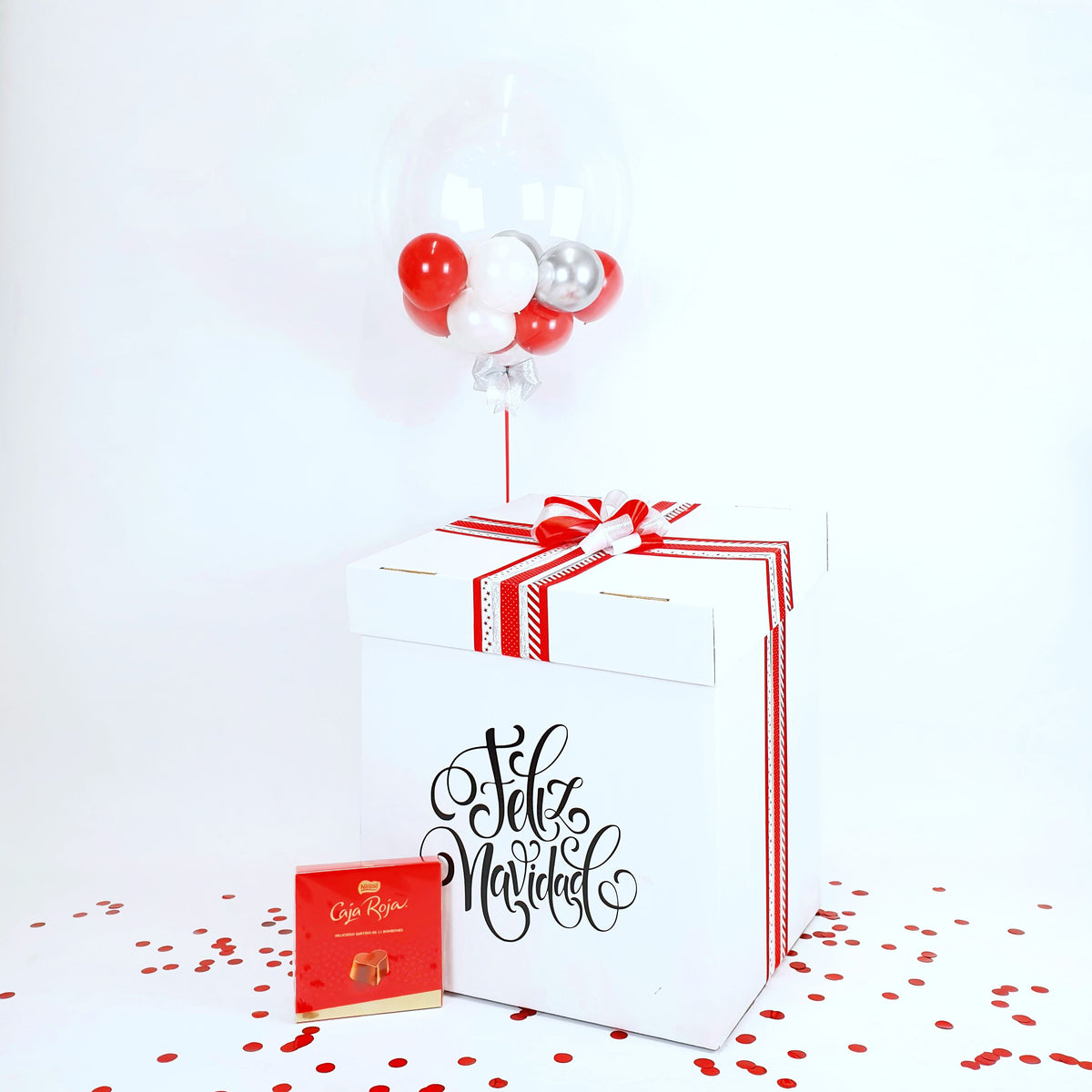 Big Balloon Box Merry Christmas