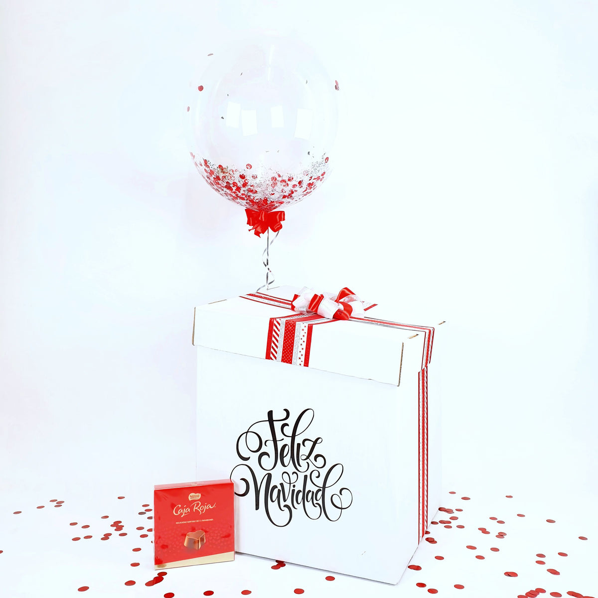 Big Balloon Box Merry Christmas