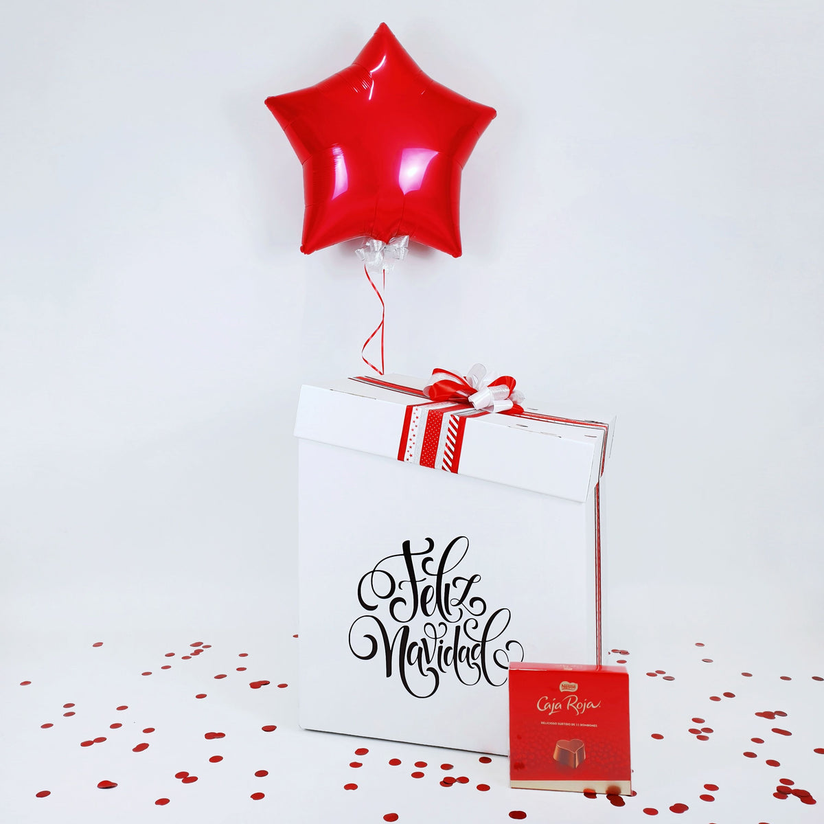Big Balloon Box Merry Christmas