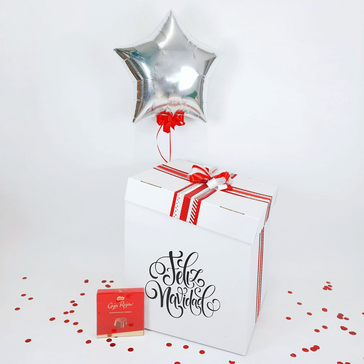 Big Balloon Box Merry Christmas