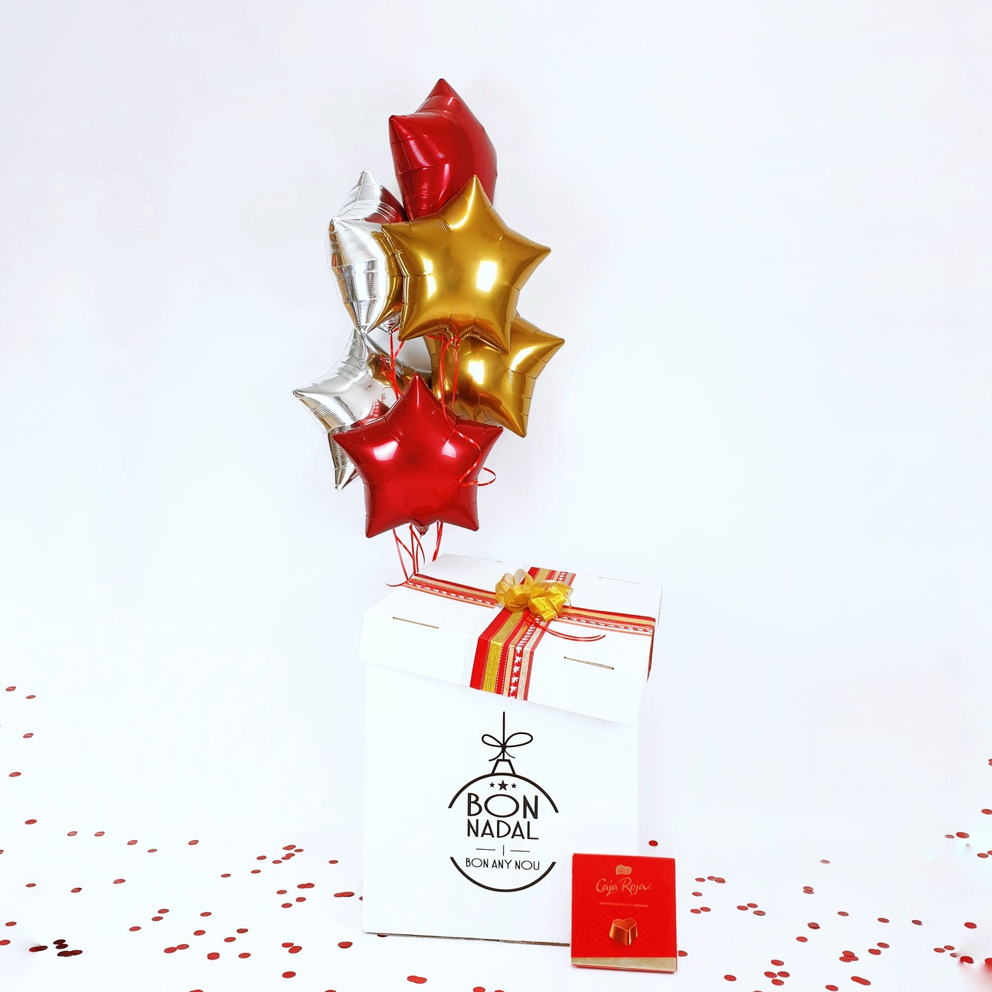 Big Balloon Box "Bon Nadal"