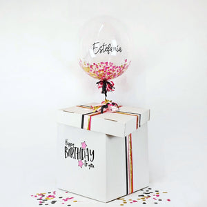 Balloon Box Feliz Cumpleaños