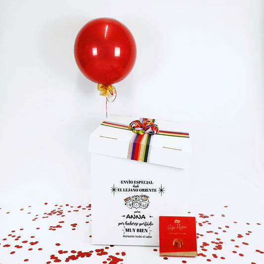 Big Balloon Box "Envío especial desde el lejano Oriente"